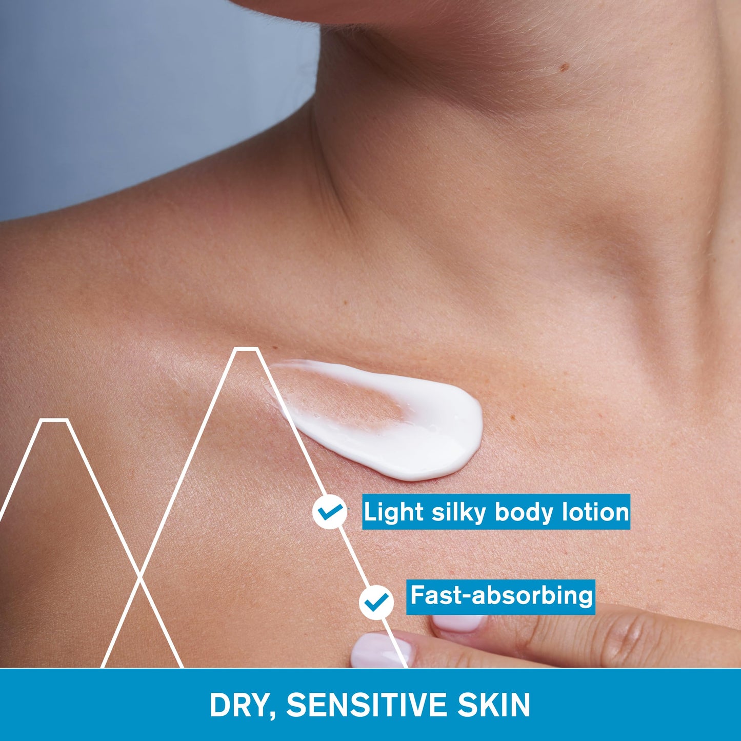 URIAGE Silky Body Lotion with Shea Butter & Hyaluronic Acid | 24H Hydration, Smoothing Effect, Moisturizer, Paraben-Free, 200 mL