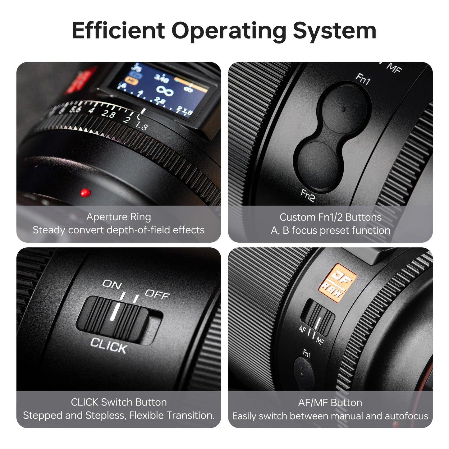 VILTROX 16mm f/1.8 Z Lens for Nikon Z-Mount Full Frame Prime Wide Angle Autofocus DF Lens with LCD Screen AF/MF Switch Compatible with Nikon Z Mount Z5 Z50 Z6 Z6II Z7 Z7II ZFC Z30 Z9 Z8 ZF