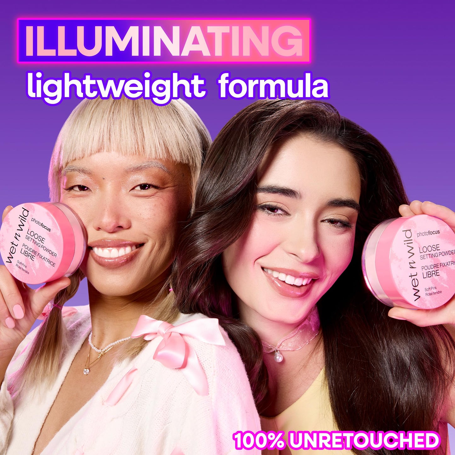 wet n wild Photo Focus Loose Setting Powder, Lightweight Silky Formula, Radiant Tint for a Luminous Glow, Blurring & Oil-Control