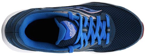 Saucony Men's Cohesion 15 Running Shoe, Navy,13 M