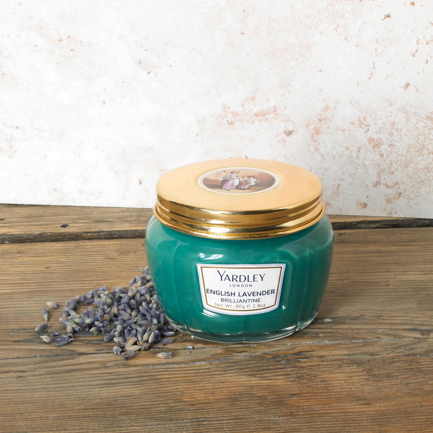 Yardley of London English Lavender Brilliantine for Men, 2.8 Ounce, Grey (215186)