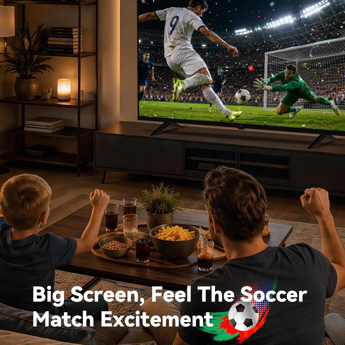 FPD 75 Inch Smart TV, 4K LED Google TV with Google Play Built-in Google Cast, HDR 10, Compatible with Dolby Atmos & Vision MEMC, Voice Assistant Remote, UHD Flat Screen Television (CG75-C3)