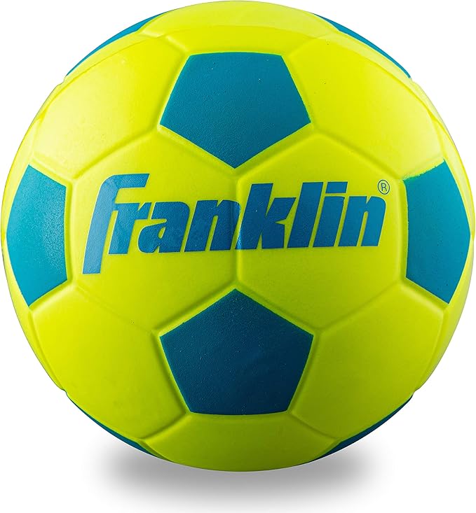 Franklin Sports Kids Foam Soccer Ball - Mini Soft Foam Youth Soccer Ball - Indoor + Outdoor Toy Soccer Ball for Kids - Pro...