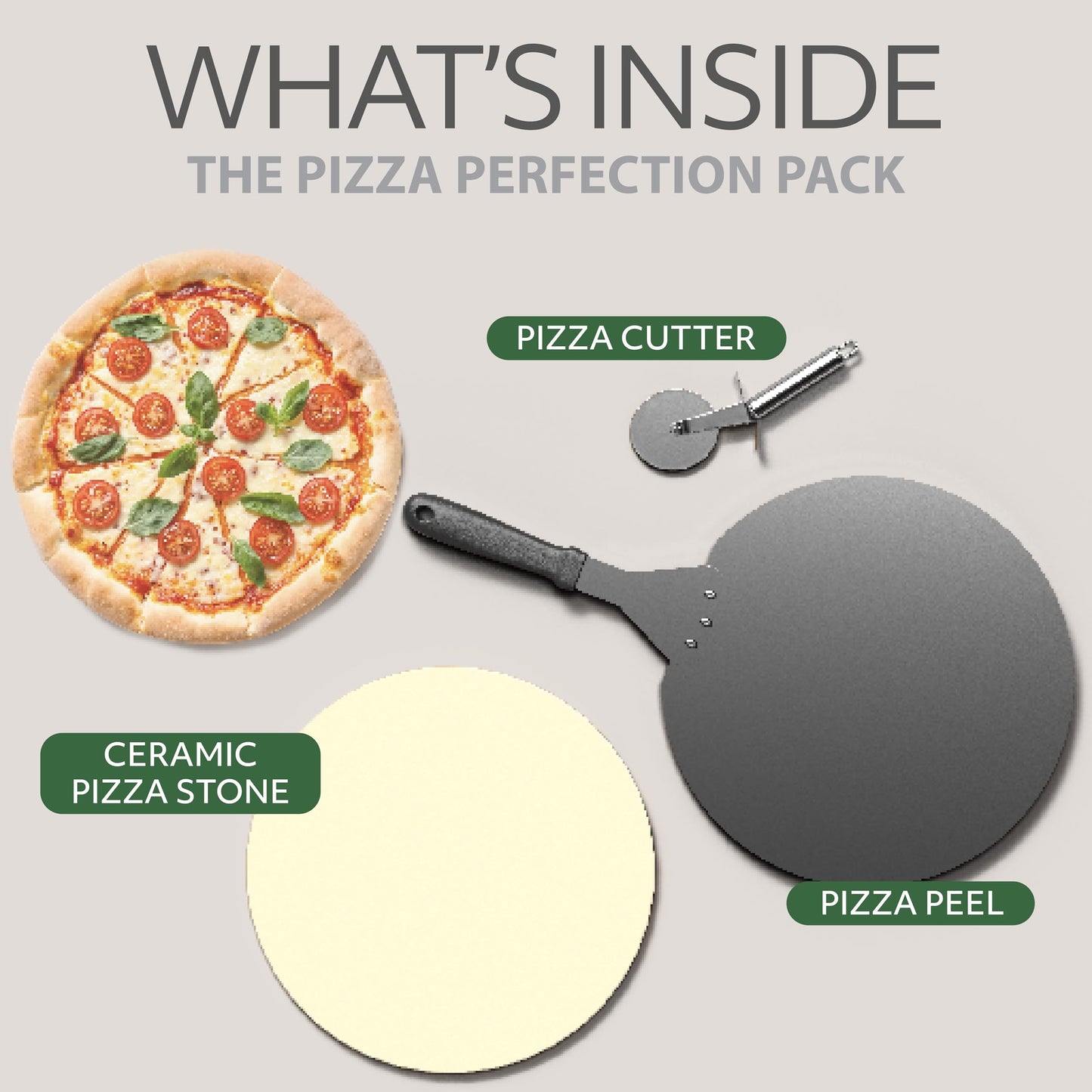 WILLOW Eco Series Electric Indoor Pizza Oven – 1800W, 5 Presets, Heats up to 750°F, Countertop Pizza Maker with 12" Ceramic Stone for Pizzeria-Style Crust, Scraper and Cutter Included Horno Para Pizza