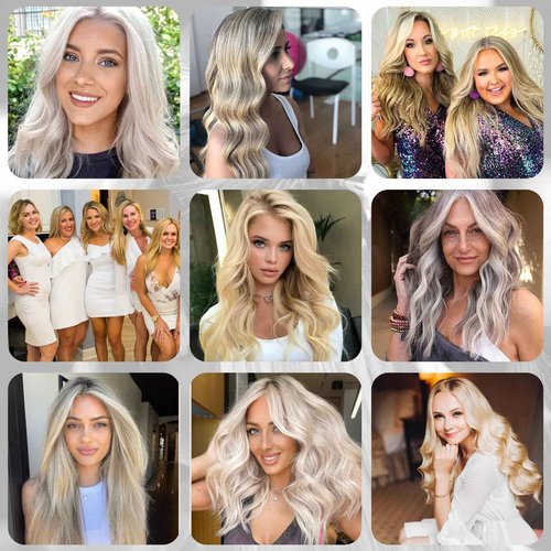 Tape in Hair Extensions ，Real Human Hair Extension,Bleach and Caramel Blonde Human Hair 22 inch 20pcs 50g,Thick Ends Straight Seamless, Invisible Tape in Hair Extensions Human Hair