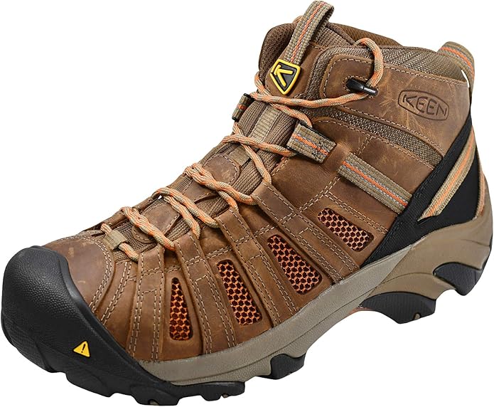 KEEN Utility Men's Flint Mid Steel Toe Work Boot