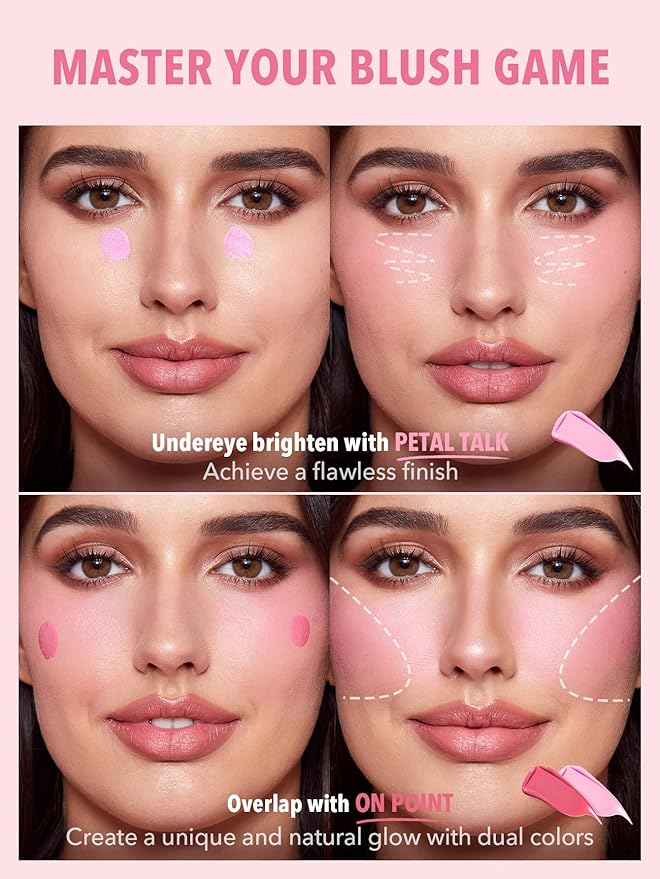 SHEGLAM Color Bloom Liquid Blush Makeup for Cheeks Matte Finish - On Point