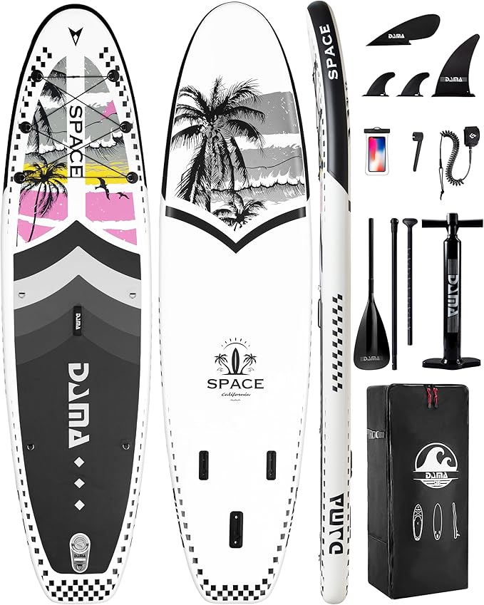 DAMA 11'*34"*6" Inflatable Paddle Board, Paddle Boards for Adults,Sup,Lightweight and Durable, Easy to Inflate, Versatile ...