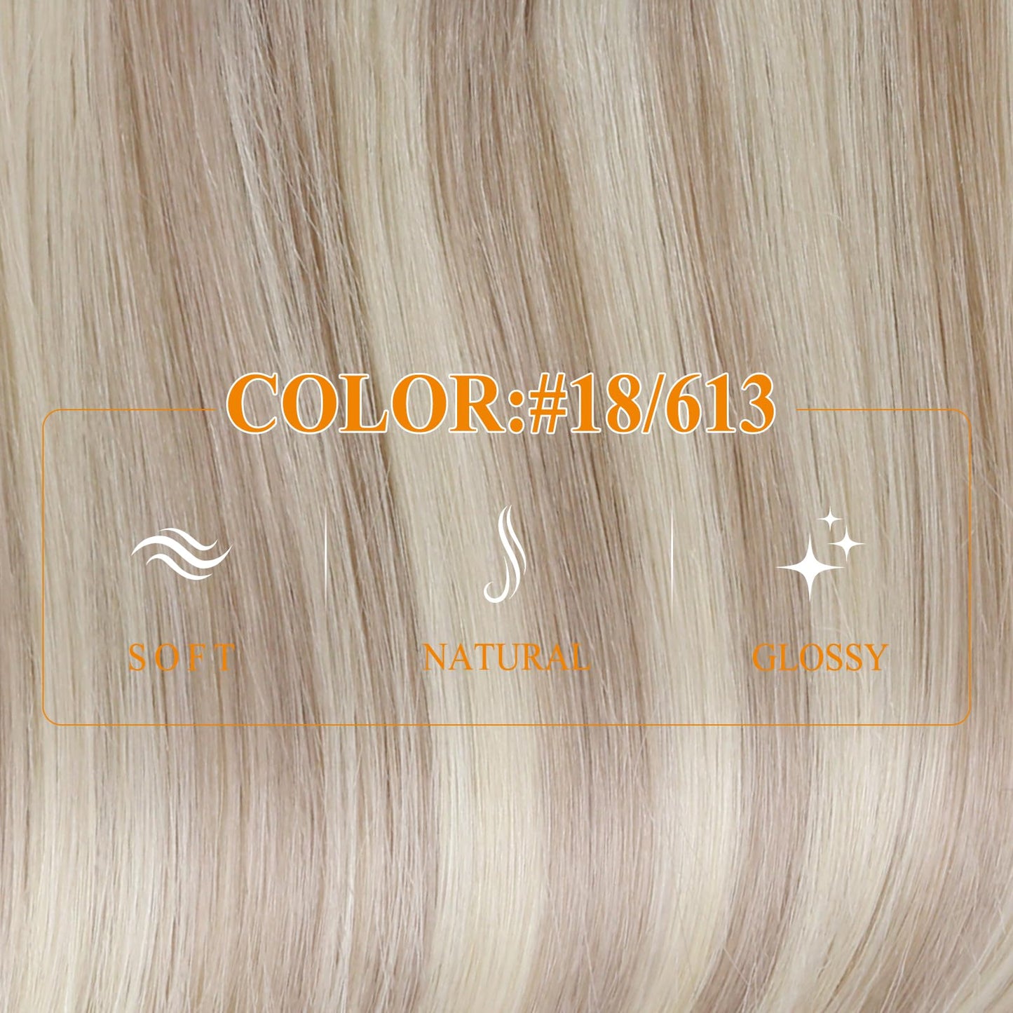 Easyouth Invisible Wire Hair Extensions Highlights Wire Hair Extensions Real Human Hair Ash Blonde Highlights Bleach Blonde Hair