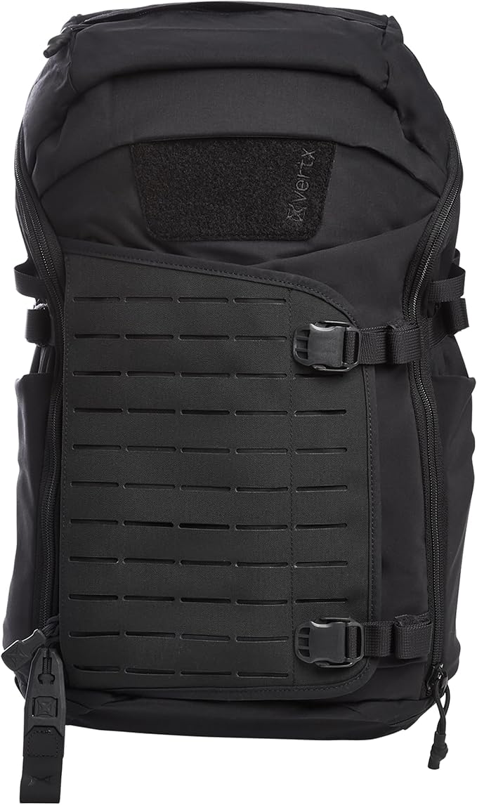 Vertx Siege 25L Tactical Backpack - 500D Nylon, MOLLE Pocket, Loop-Lined EDC Compartment, Rapid Access Tab and YKK Zippers...