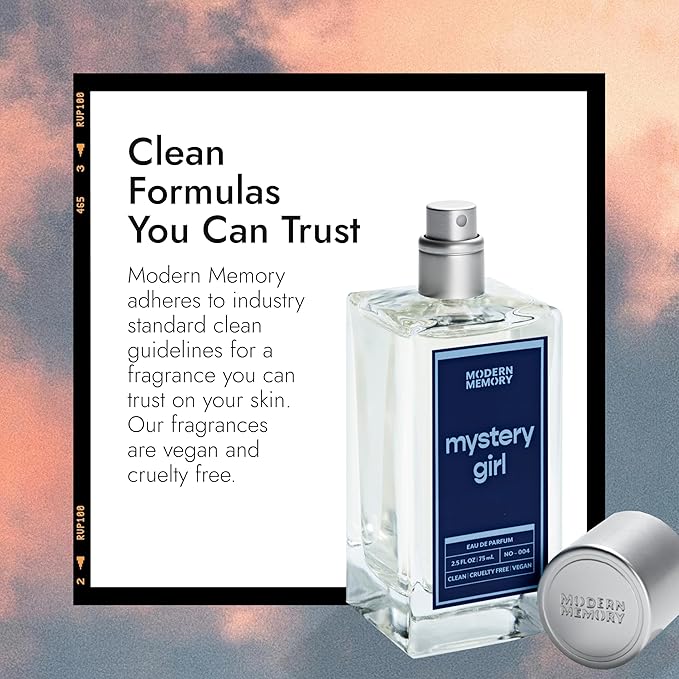 Modern Memory Mystery Girl Eau de Parfum for Women, 2.5 fl oz - Notes Coffee, Jasmine & Crisp Amber
