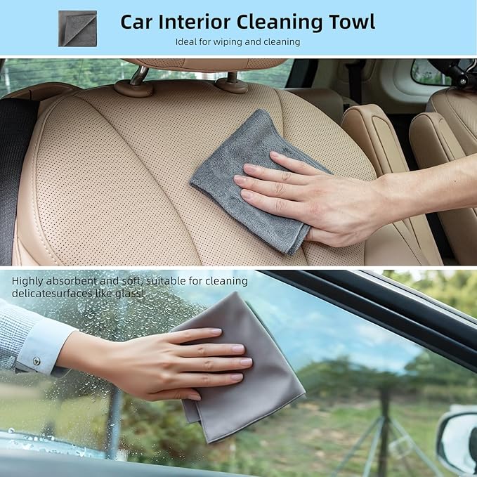 TICARVE Car Interior Detailing Cleaning Kit,Car Detailing Crevice Brush Set, Cleaning Gel, Interior and Exterior Cleaner,Accessories Tool Supplies for Car,Keyboard and Interior