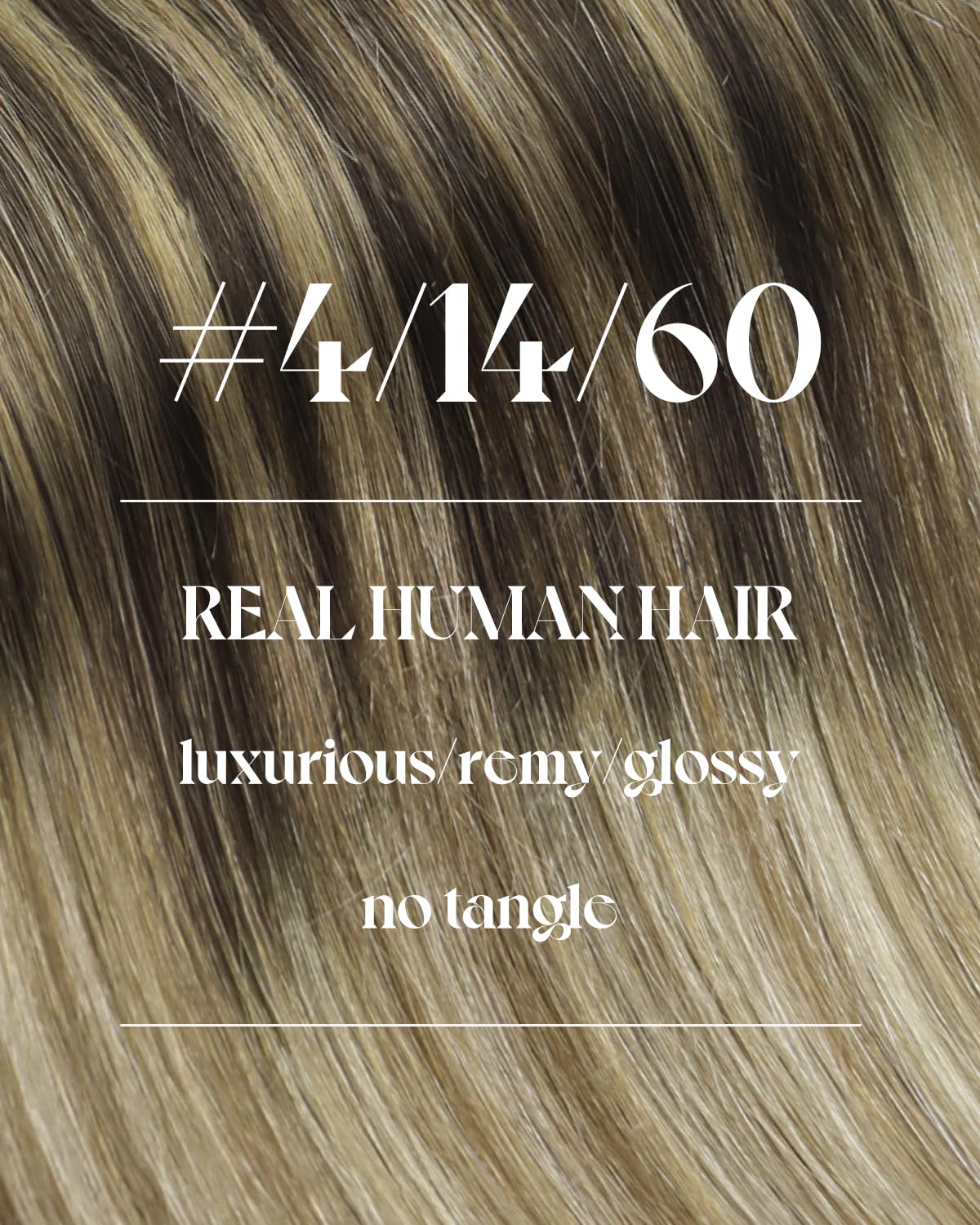 Sunny Hair 24inch Hair Extensions Weft Real Human Hair Ombre Sew in Extensions Balayage Dark Brown Roots to Golden Brown Mix Blo