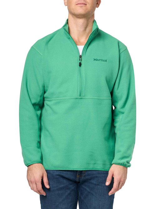MARMOT Men's Rocklin 1/2 Zip | Lightweight, Pullover | Clover, Small