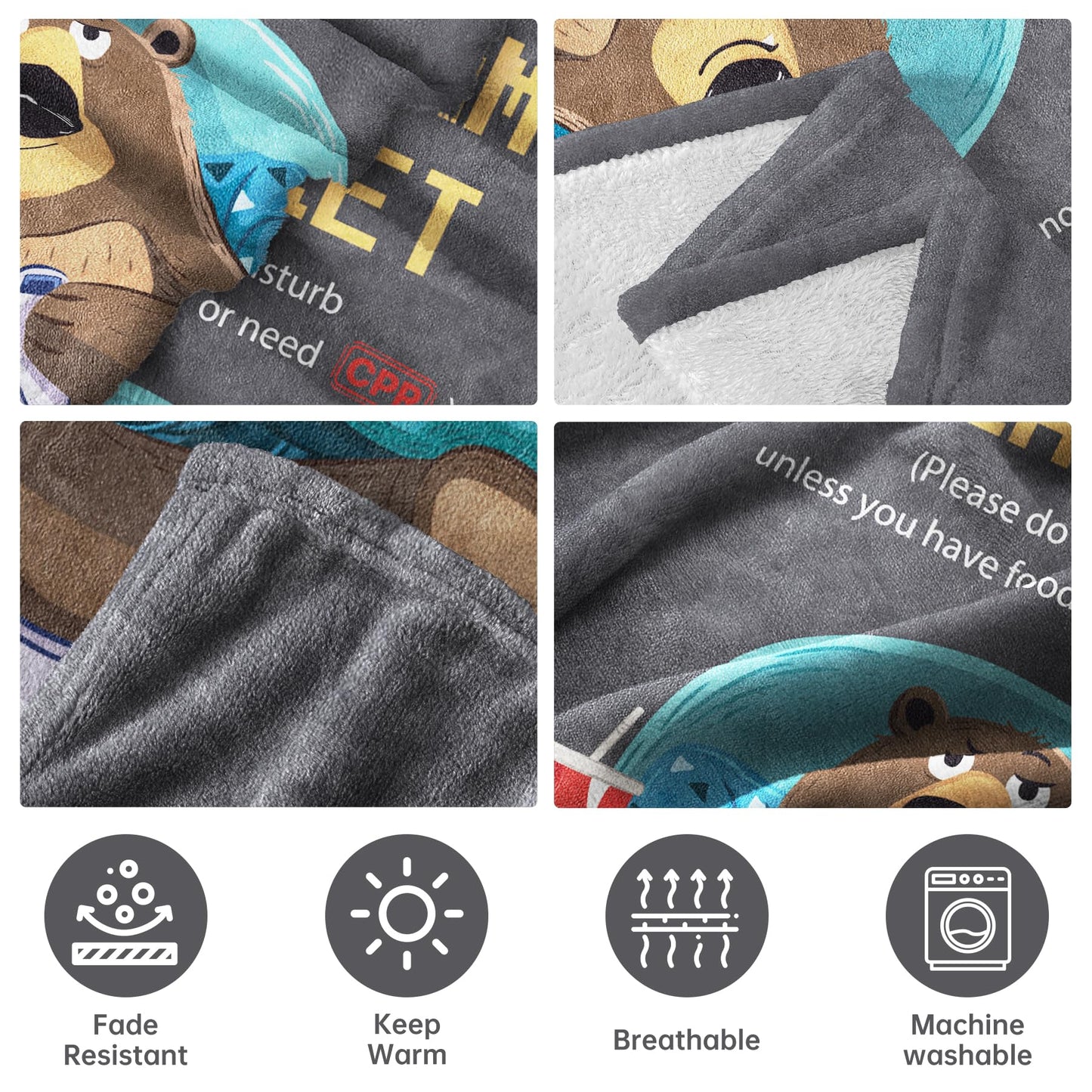SteadStyle Dad Gifts, Dad Birthday Gift, Blanket Gifts for Daddy from Daughter or Son, Present for Father's Day, Thanksgiving, Fluffy Blanket for Father, 50 x 60 in