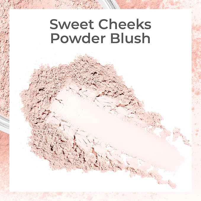 TIMELESS LOOK KIT (DEEP TAN) Full Size Mineral Makeup Set Matte Foundation Bare Face Sheer Powder Cover
