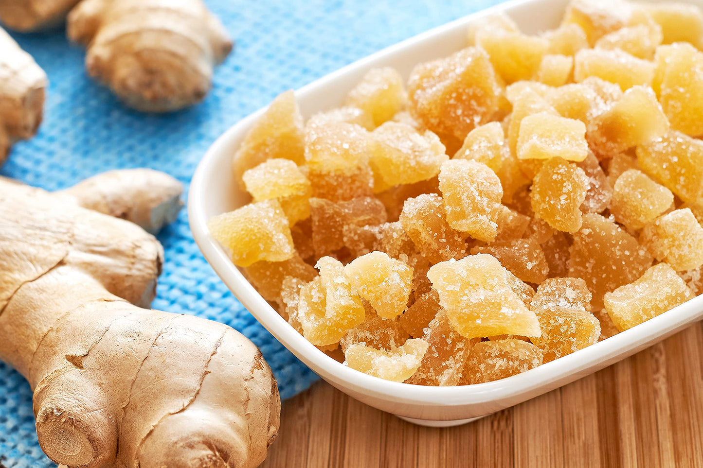 Anna and Sarah Unsulphured Crystallized Ginger Chunks in Resealable Bag, 2lbs