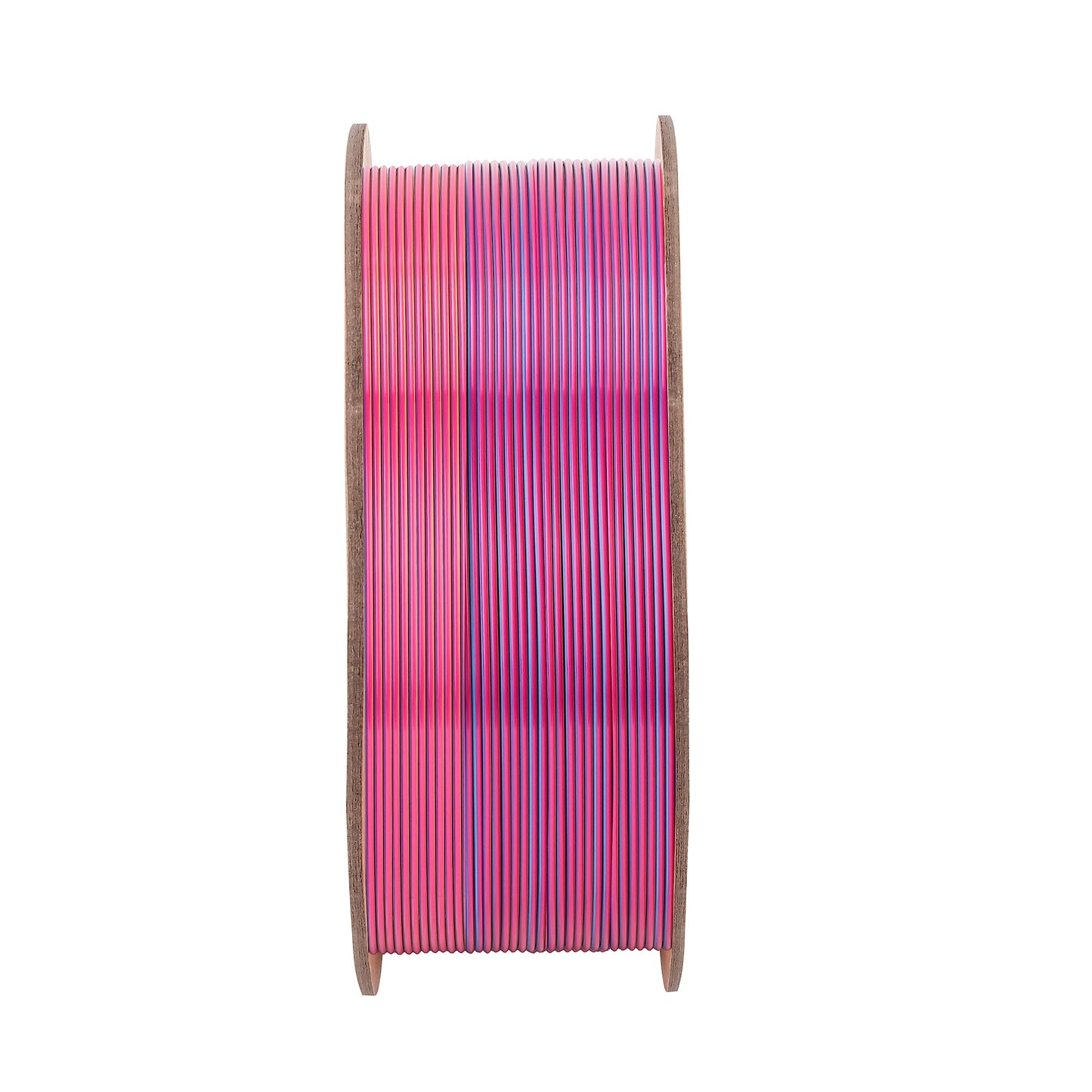 Comgrow Tri-Colors Silk PLA 3D Printer Filament, Rainbow PLA Filament 1.75mm, Dimensional Accuracy +/- 0.02 mm, 1KG Spool, Coextrusion 3D Filament with Shiny Silk Red-Blue-Yellow
