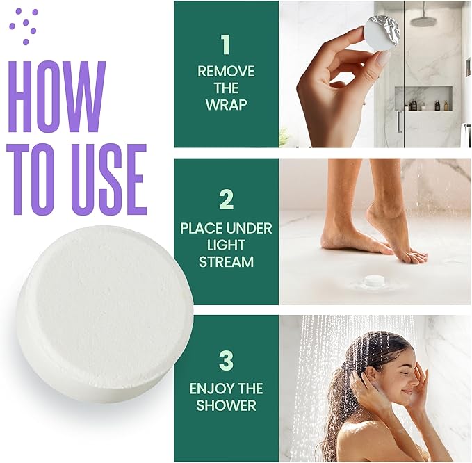 Cleverfy Shower Steamers Aromatherapy – Stocking Stuffers for Teen Girls, Women and Wife – Christmas Gifts for Teens and Women – White Elephant Gifts for Adults – 6 Tablets