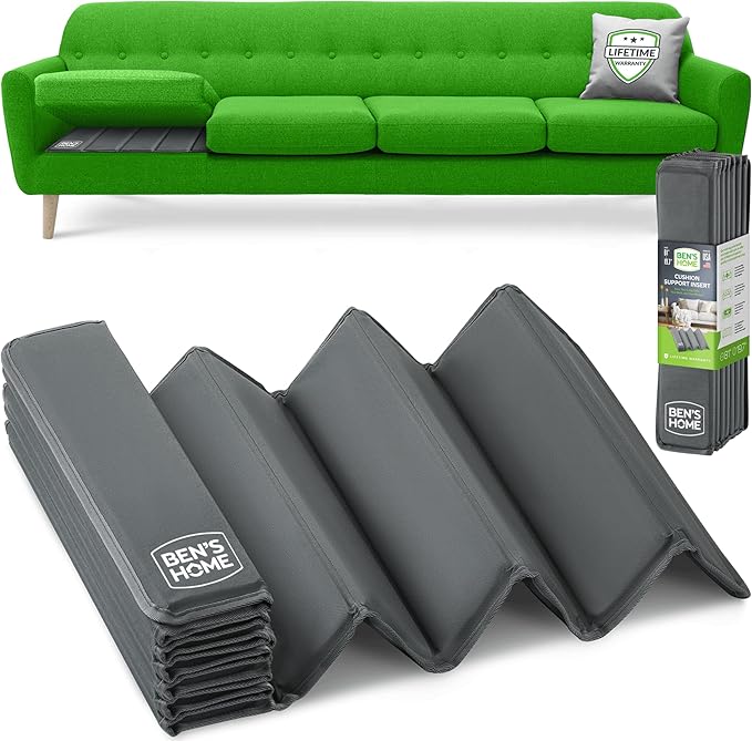 BEN'SHOME® Heavy Duty Couch Cushion Support Board – Instantly Repair Sagging Sofa Seat | 19.7 x 68-81" | .5" Furniture Grade Wood Under Cushions Insert, Anti-Slip, Extend Sofas & Couches Life