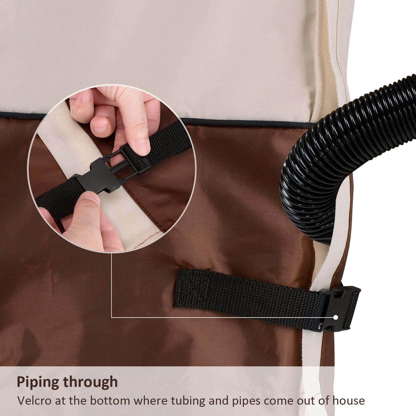 Bestalent Air Conditioner Cover For Outside Units Ac Covers Fits Up To 38 X 38 X 40 Inches