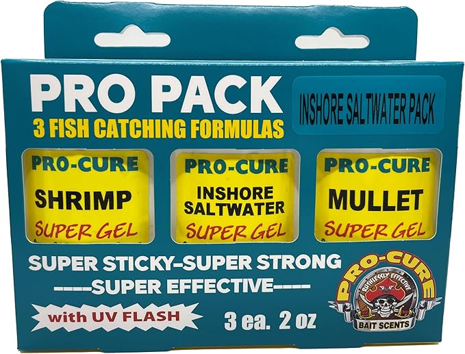Pro Pack Inshore Saltwater for All You Saltwater Fisherman This Bait Scent Pack has it All. This Value Pack has The 3 Main...