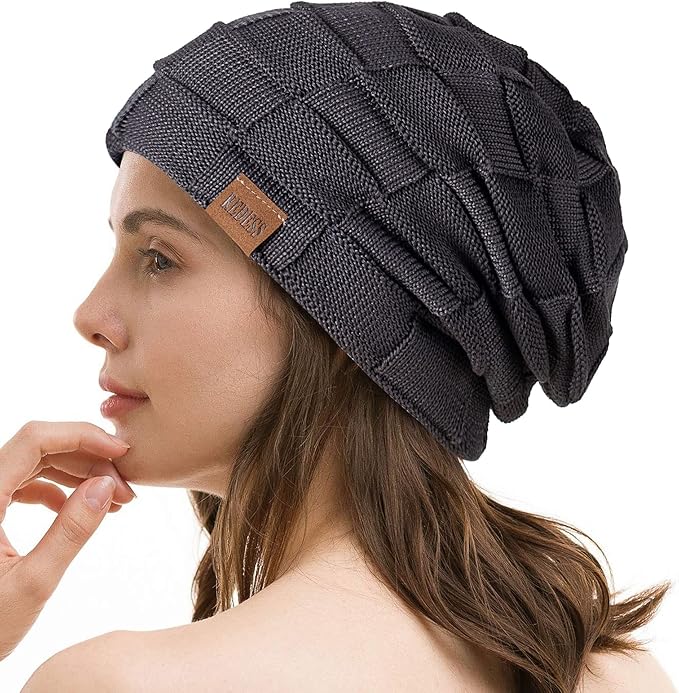 REDESS Beanie Hat for Men and Women Winter Warm Hats Knit Slouchy Thick Skull Cap
