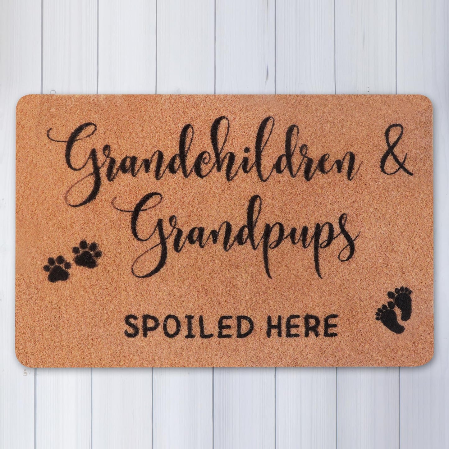 PLUJOYS Grandma Gifts,Nana Gifts,Gifts for Grandparents,Grandpa Gifts,Grandma Grandpa Birthday Gifts,Gigi Grandma Gifts from Granddaughter Grandchildren Grandson Grankids,Doormats Home Decor