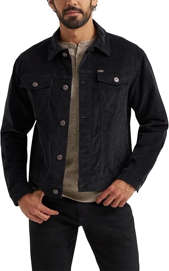 Wrangler mens Corduroy Trucker Jacket