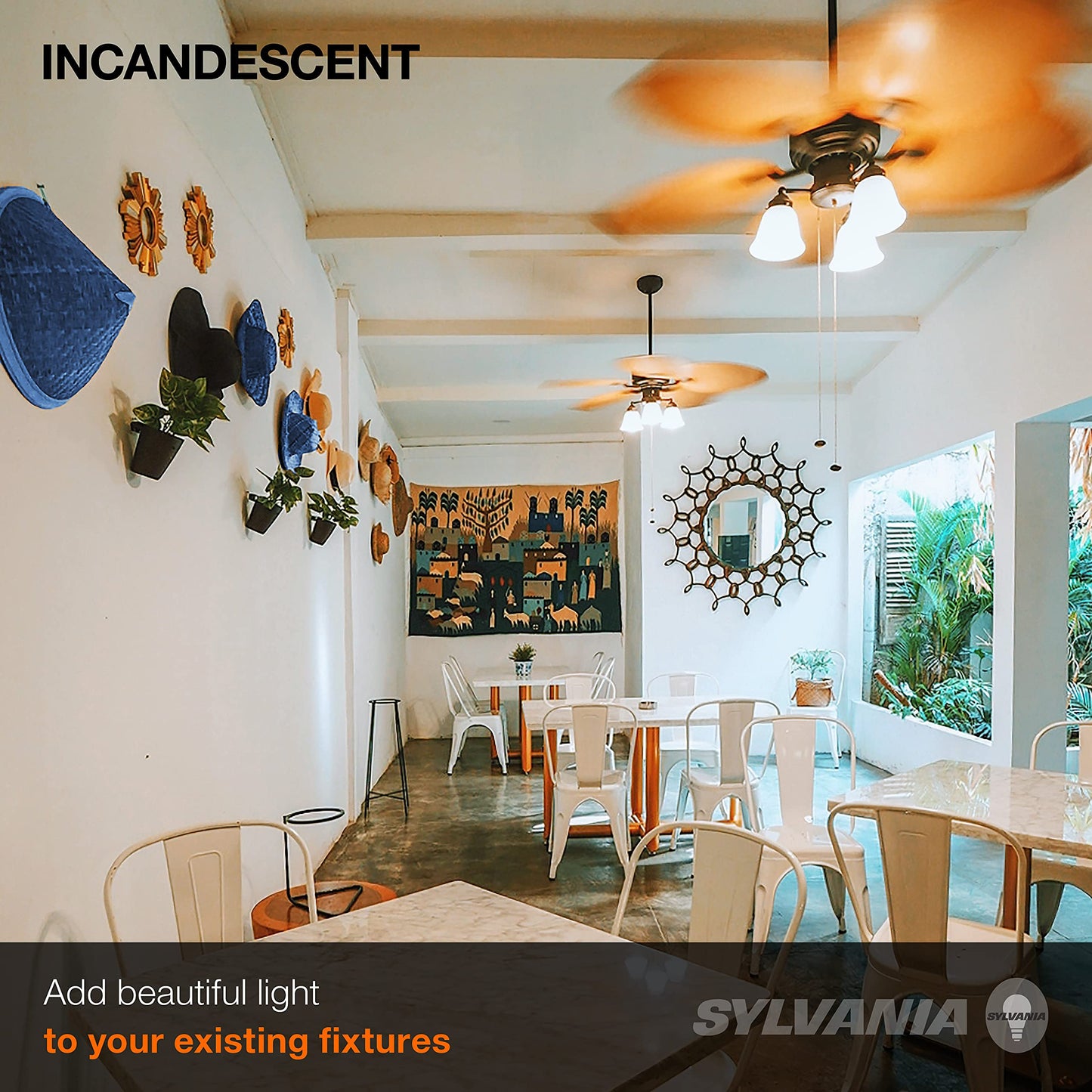 Sylvania Incandescent Appliance Light Bulb, 15W A15, Dimmable, Medium Base, 65 Lumens, Frosted, 2850K, Soft White - 2 Pack (10015)