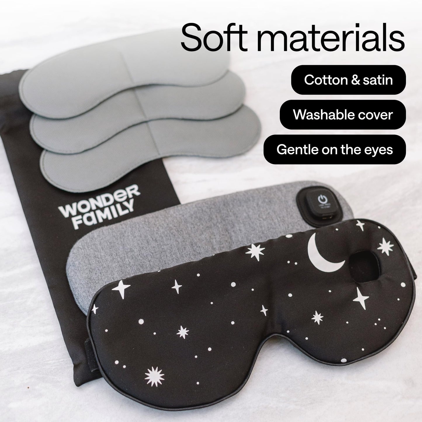 Heated Eye Mask – Warm Compress for Dry Eyes & Stye Eye Treatment – Weighted Heating Sleep Mask for Dark Circles and Puffiness, Migraine Relief Heat Steam Patches Products for Sleeping