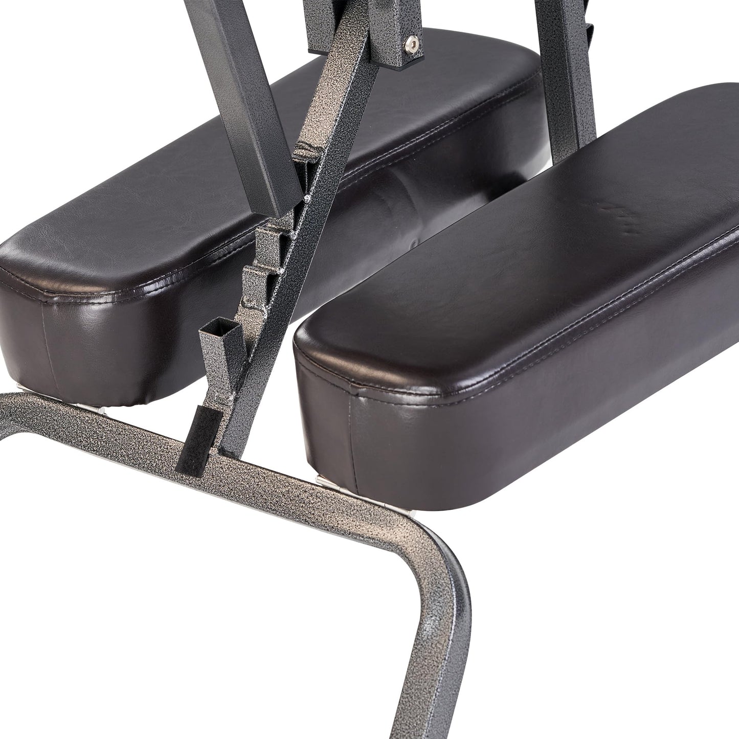 Master Massage Bedford Portable Massage Chair with Face Cradle, Height Adjustable Folding Tattoo Salon SPA Chair with Carrying Case (Coffee)