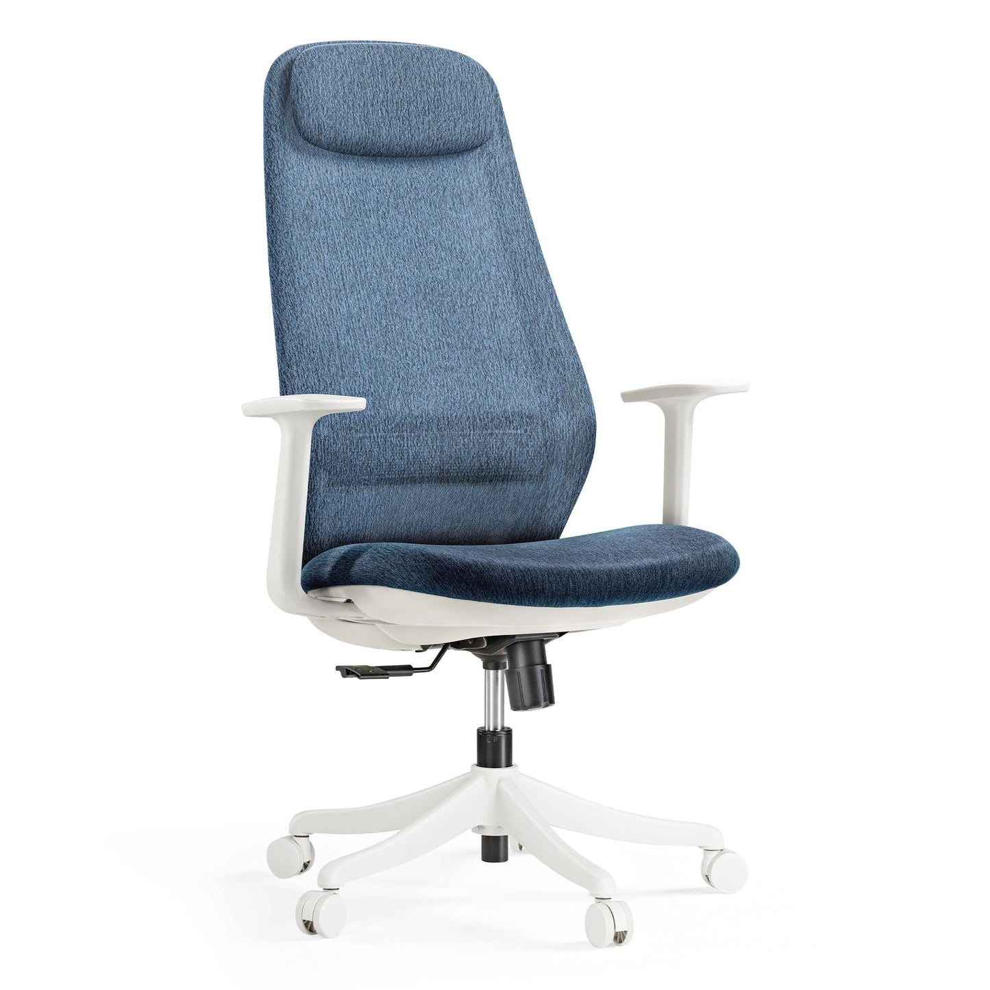 EUREKA ERGONOMIC Mesh Office Chair Blue, Ergonomic Office Desk Chair with Adjustable Headrest, Comfy Home Desk Chair with Adjustable Lumbar Support, High Back Office Chair with Arms and Wheels