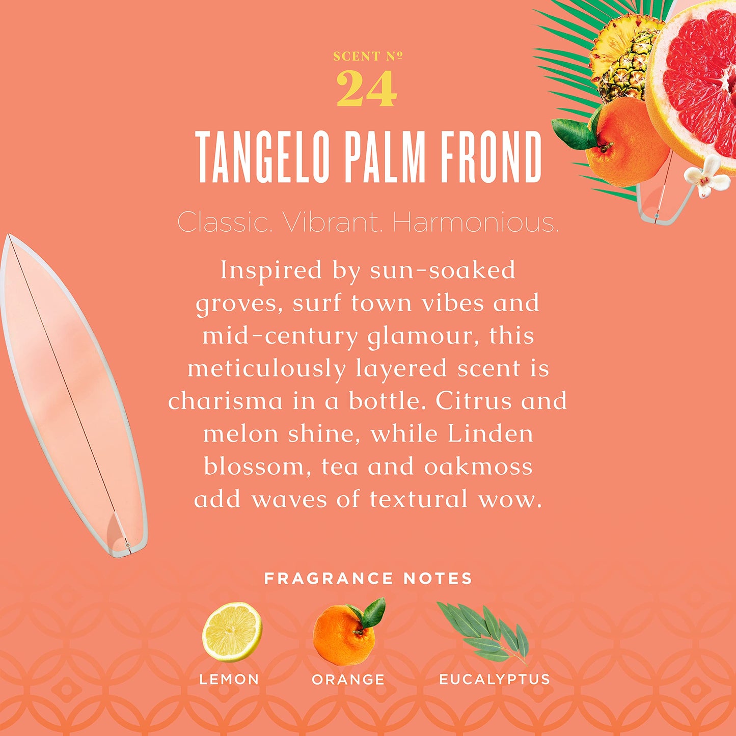 Caldrea Hand Wash Soap, Tangelo Palm Frond 10.8 Fl Oz