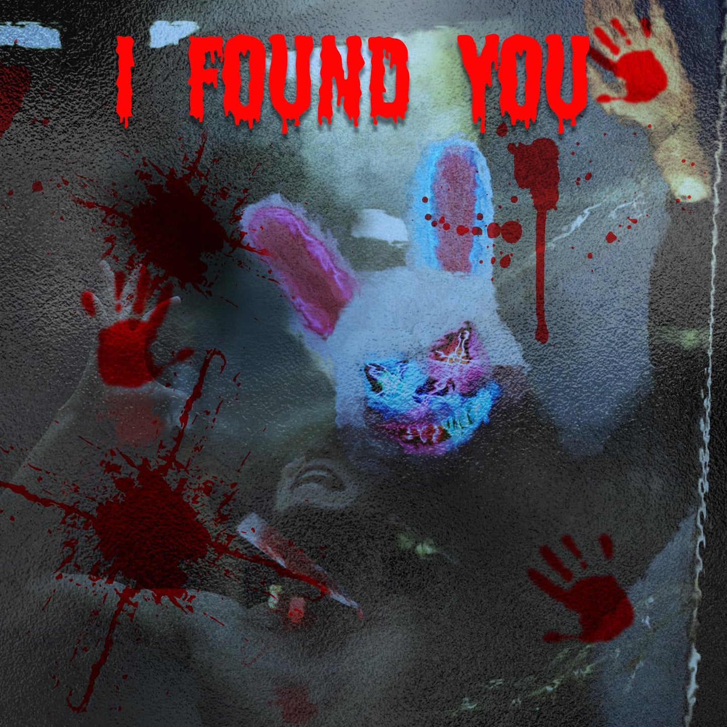 AndTree Halloween Face Mask, Bloody Bunny Rabbit Scary Mask, Halloween Costumes for Cosplay, Scary Costume Party