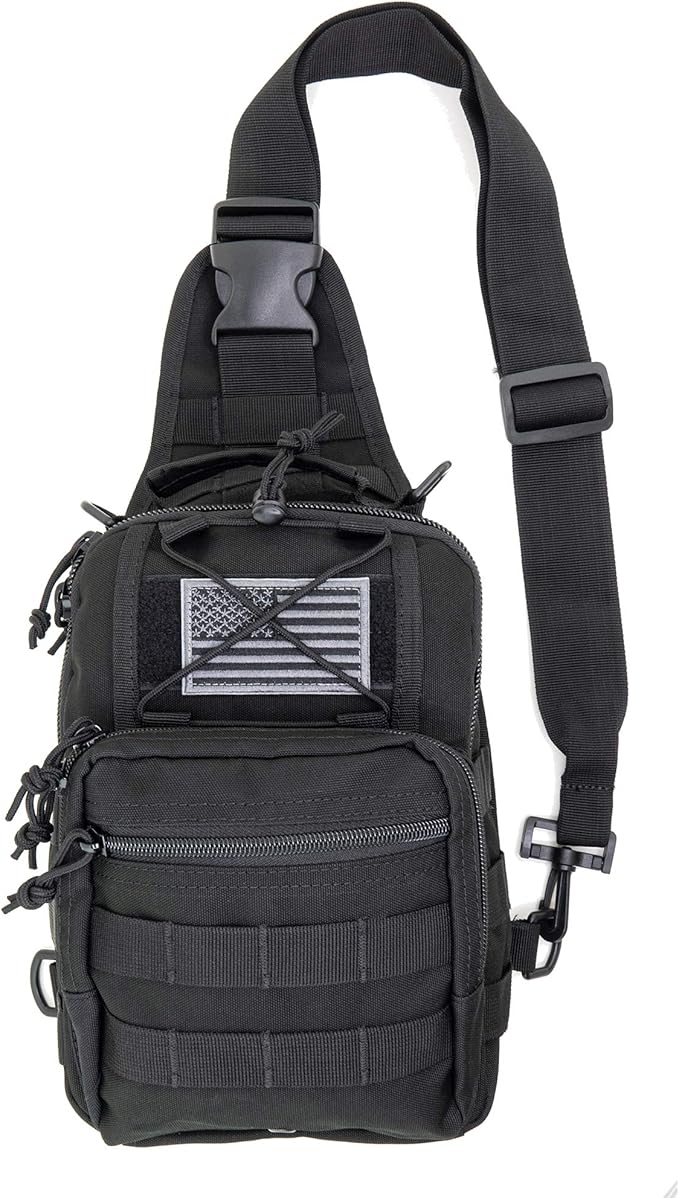 LINE2design First Aid Sling Backpack - EMS Equipment Emergency Medical Supplies Tactical Range Shoulder Molle Bag - Heavy ...
