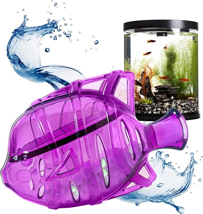 Clarence the Clarifier Fish Aquarium Water Clarifier | Clear Cloudy Fish Tank Water Treatment, Safe for Freshwater & Saltw...