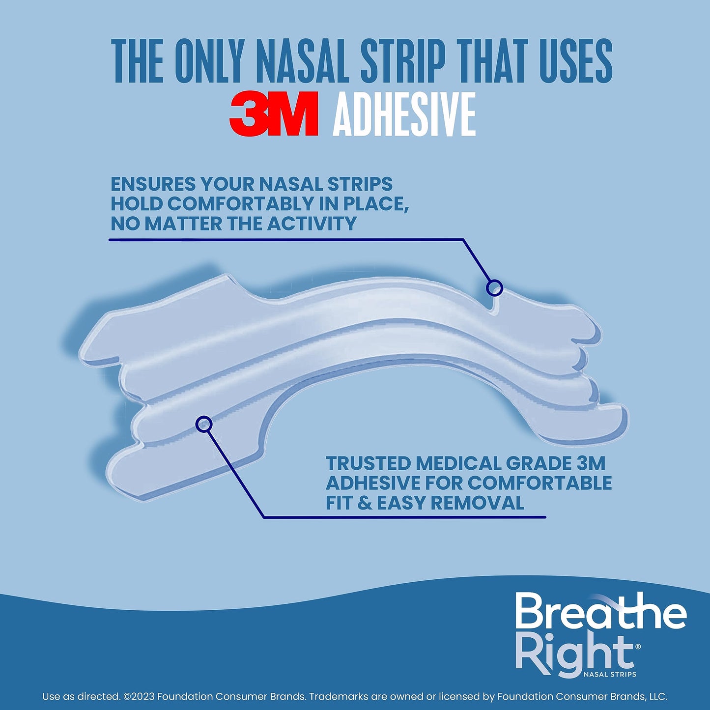 Breathe Right Original Nasal Strips Clear Sm/Med For Sensitive SkinDrug-Free Snoring Solution & Nasal Congestion Relief Caused by Colds & Allergies 30 ct (Packaging May Vary)
