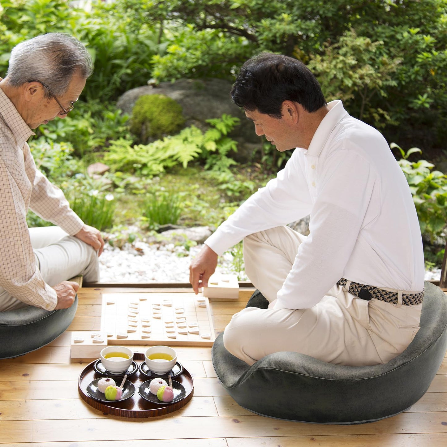 SUMIHUM Meditation Cushion, Comfortable Floor Pillow for Adults Sitting, Reading, Yoga, Large Floor Cushion Seating for Living Room Tatami Home Decor