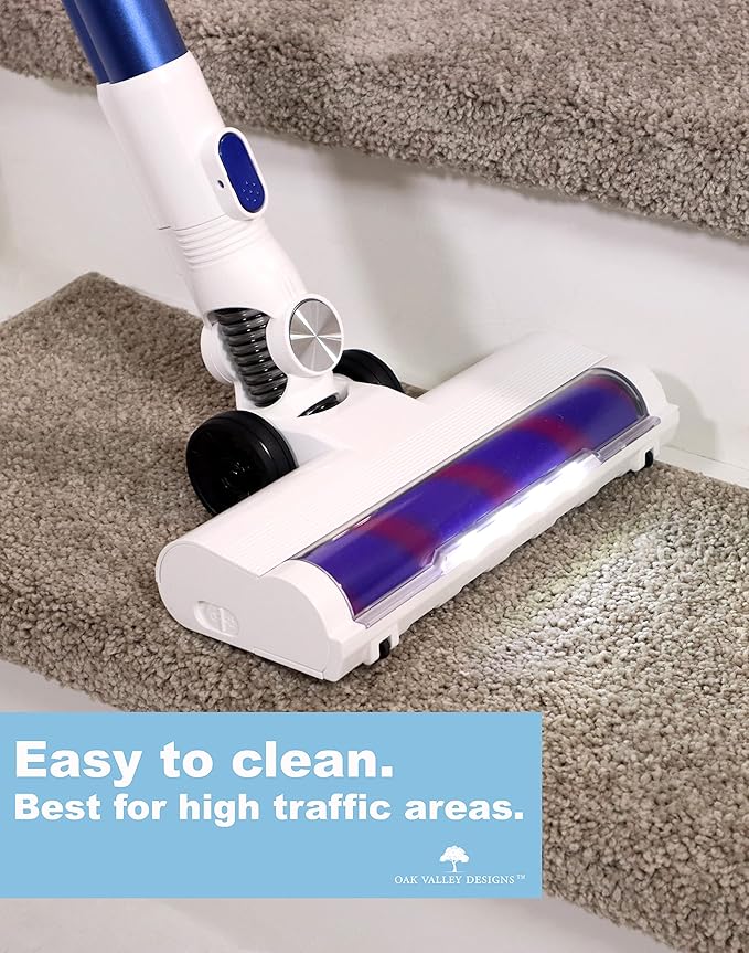 Oak Valley Designs™ Rounded Bullnose Carpet Stair Treads - Anti Slip Indoor Stair Mats for Wooden Stairs, Style: Stoney Brook, Castle 27" W X 9.75" D (Set of 14)