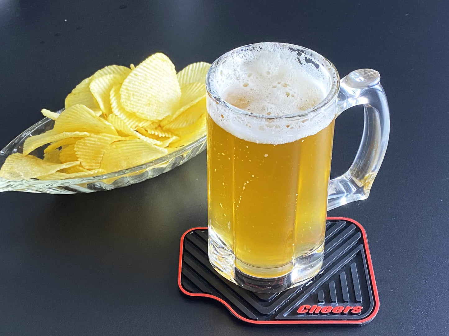 Triple Gifffted Silicone Drink Coasters, Funny Gag Novelty Car Enthusiasts Lovers Gifts for Men Him Ideas,Mechanic Guy Man Cave Garage,Brother,Son,Dad,Birthday Christmas Stocking Stuffer,Dirty Santa