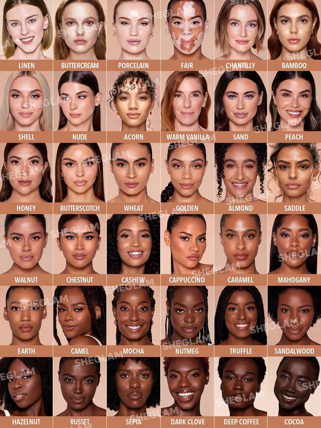 SHEGLAM Skinfinite Hydrating Foundation Flawless Dewy Foundation Hydrating Coverage Invisible Pore Concealer Pore-less Non-Greas