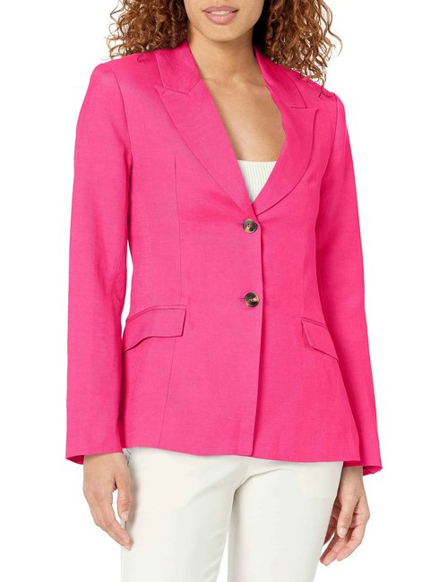 ASTR the label Women's AYRA Blazer, Pink, L