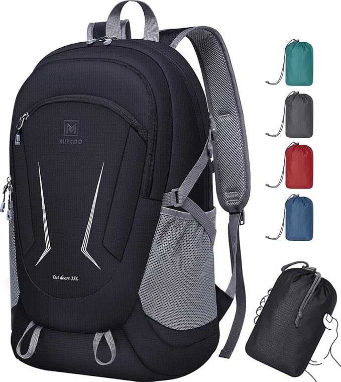 MIYCOO Backpack - Ultra Lightweight Packable Backpack for Travel Camping, Hiking Back Pack Waterproof Foldable Daypack for...