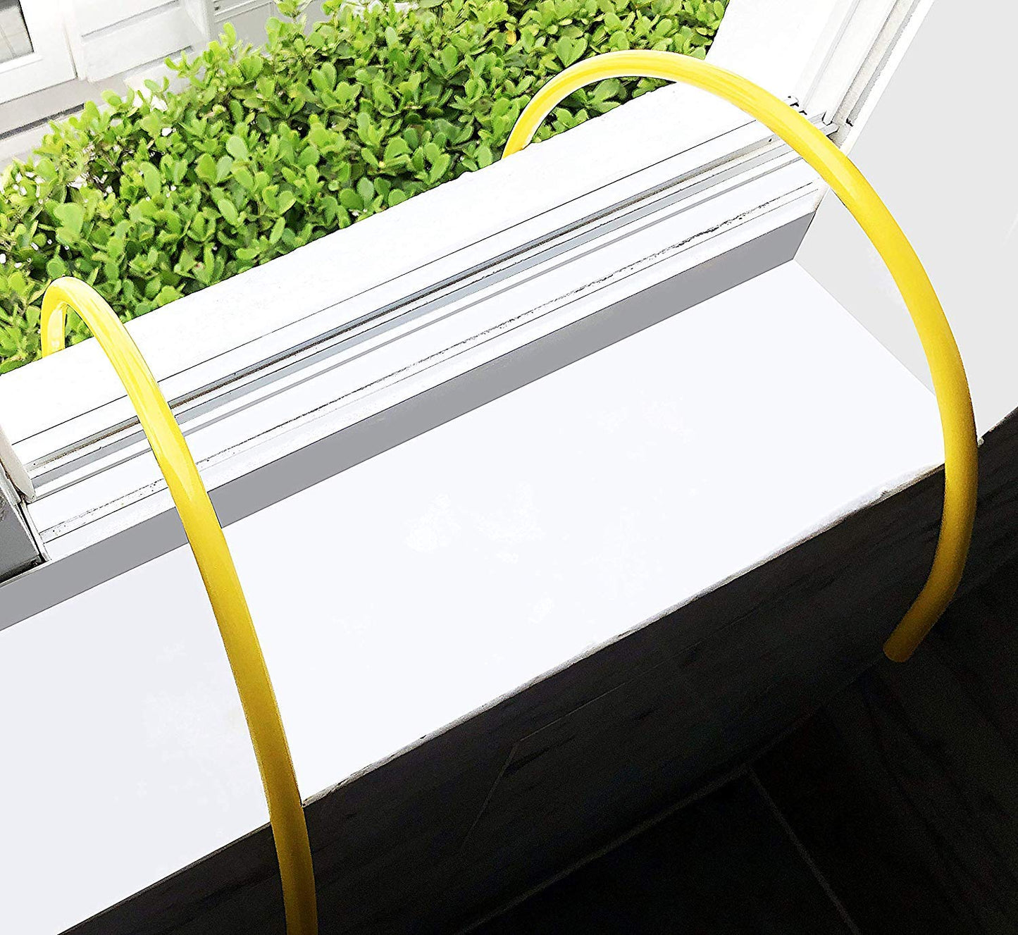 ISOP Fire Escape Ladder for Third Story Windows 25ft (8m) - Flame Resistant Rescue Rope Ladder with Hooks - Weight Capacity up to 1500 Pounds / 3-Story Escape Ladders for Homes - Hook Ladders