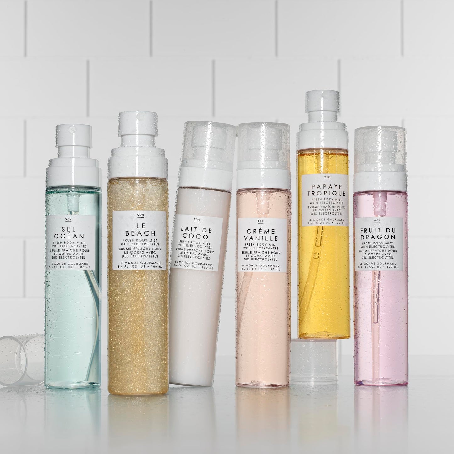 Le Monde Gourmand Sel Océan Fresh Mist - 3.4 fl oz (100 ml) - Honeysuckle, Aquatic, Muguet Notes