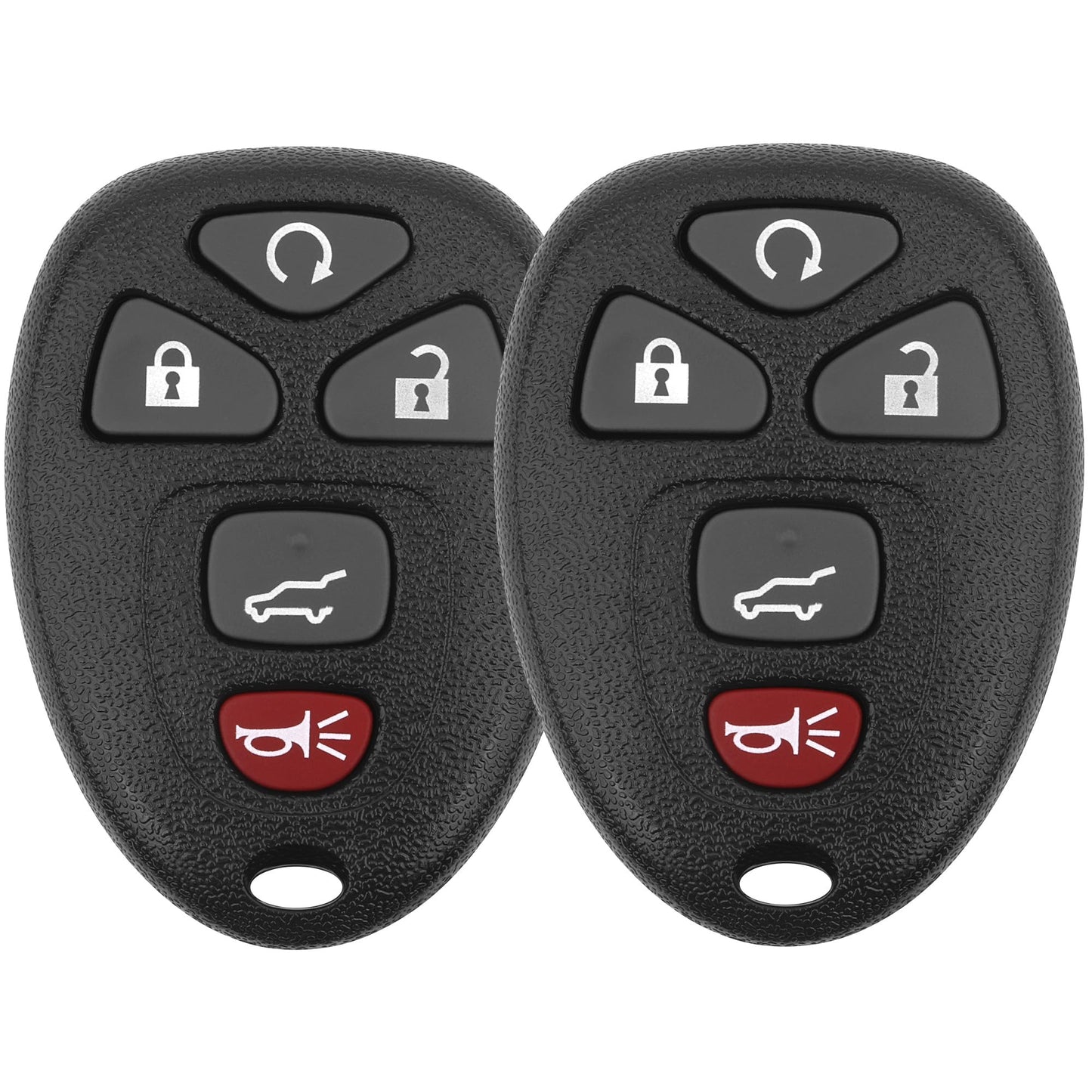 Vurkcy Key Fob Replacement For 07-14 Chevy Suburban Tahoe/ 09-17 Traverse/ 07-14 Gmc Yukon/ 08-17 Acadia Buick Enclave/ 07-13 Es