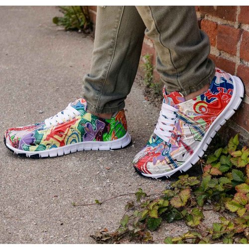 Crosskix Unisex NYC Graffiti Water Shoes, JPO - APX, 11 Men/13 Women