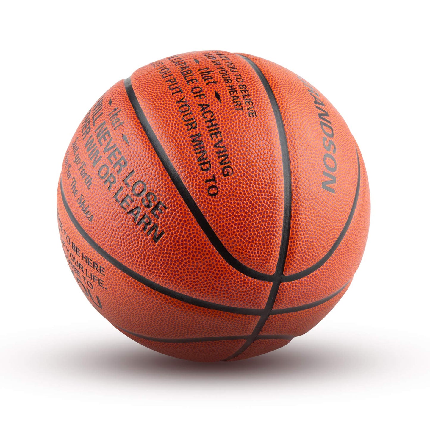 KAAYEE Engraved Basketball for Grandson, Grandson Gift from Grandparents, Custom Fathers Day Christmas Birthday Graduation Back to School Gift for Grandsons