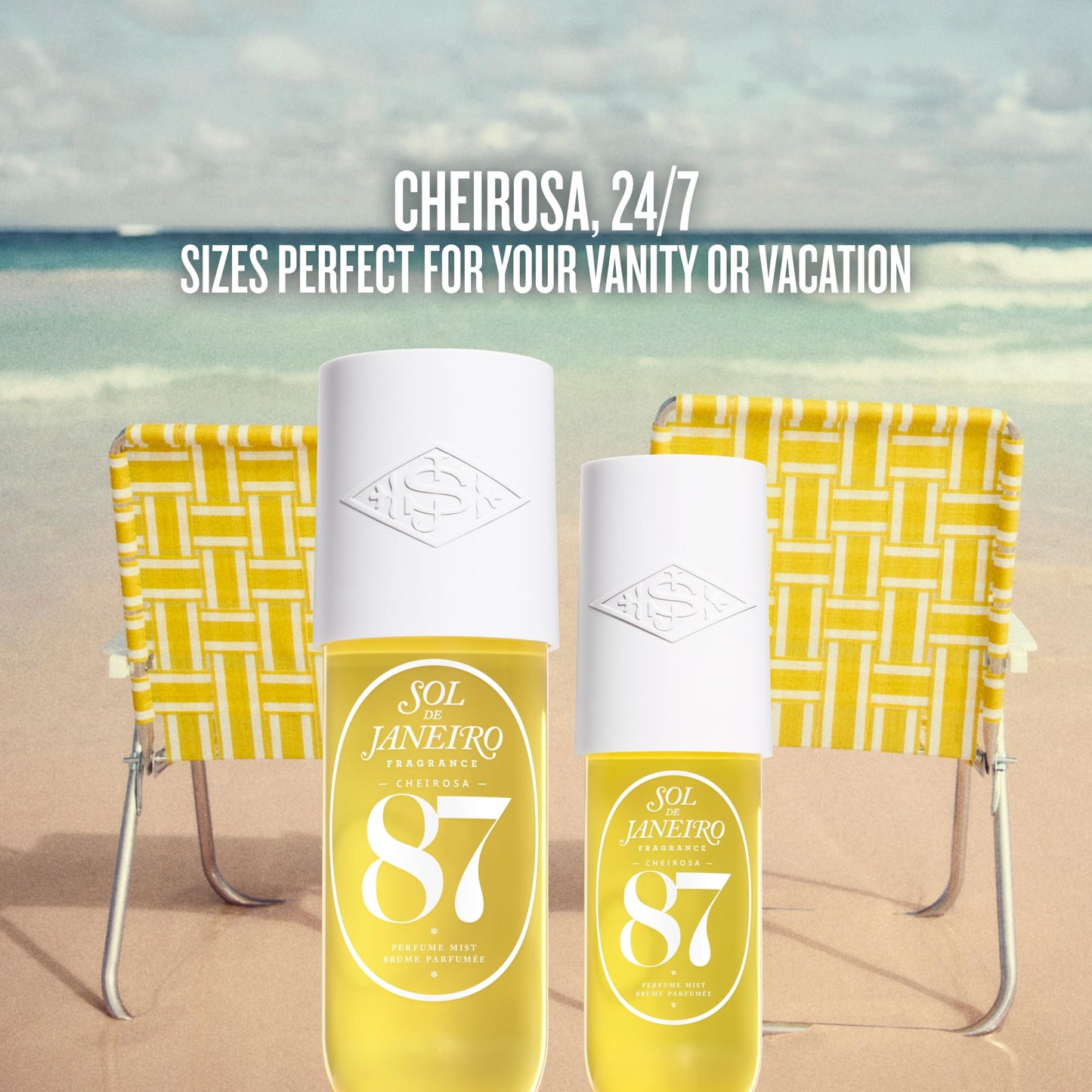 Sol de Janeiro Cheirosa 87 Rio Radiance Hair and Body Fragrance Mist Travel Size 90mL/3.0 fl oz.
